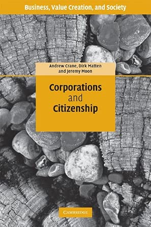 Corporations and Citizenship book cover