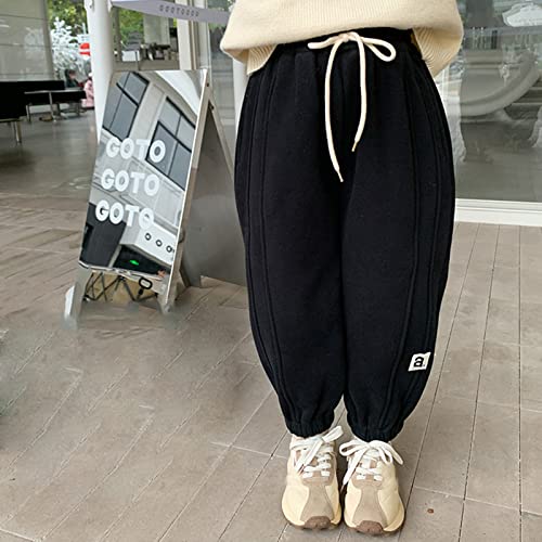 Girls Socks Pants 2024 Toddler Kids Baby Girls Boys Cotton Thick Lined Warm Leggings Stretchy Basic Harem Pants4