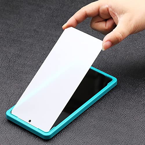 Ibywind Compatible with Xiaomi Poco F4 GT 5G (Transparent) Glass Film, 2 Protective Film, Guide Frame Included, Lens Cover (1), Back Sheet (1), Scratch Resistant, Shockproof Hardness, 9H Tempered Glass Film, Smooth Texture, No Bubbles, Fingerprint Authentication, Super Easy to Install