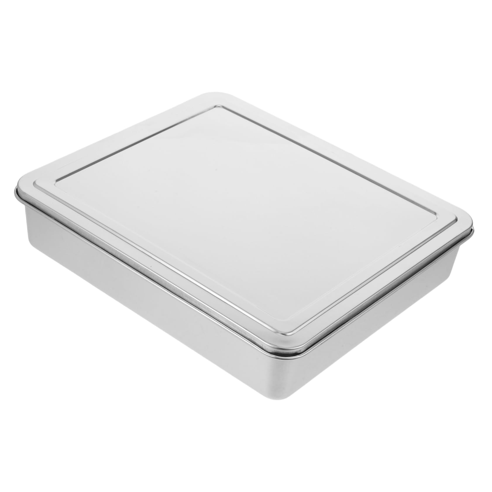 UKCOCO Moule à Pâtisserie avec Couvercle pour Gâteaux Brownies Lasagnes Antiadhésif Moyenne Usage Multifonctionnel