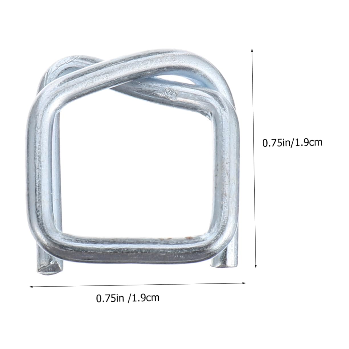 VILLCASE Pcs Metal Strapping Buckle Portable Packing Buckle for Bag Luggage Heavy Duty Replacement Belt