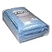 POLYTE Microfiber Quick Dry Lint Free Bath Towel, 57 x 30 in, Pack of 4 (Blue)
