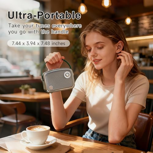 Enceinte Bluetooth portable vintage compacte pour sublimer votre déco - 6