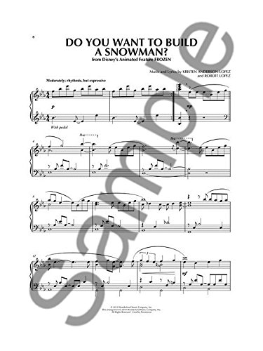 Disney Hits For Piano Solo. For Pianoforte