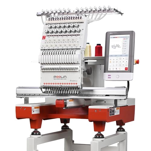 PooLin EOX Embroidery Machine 15 Needles 14x20...