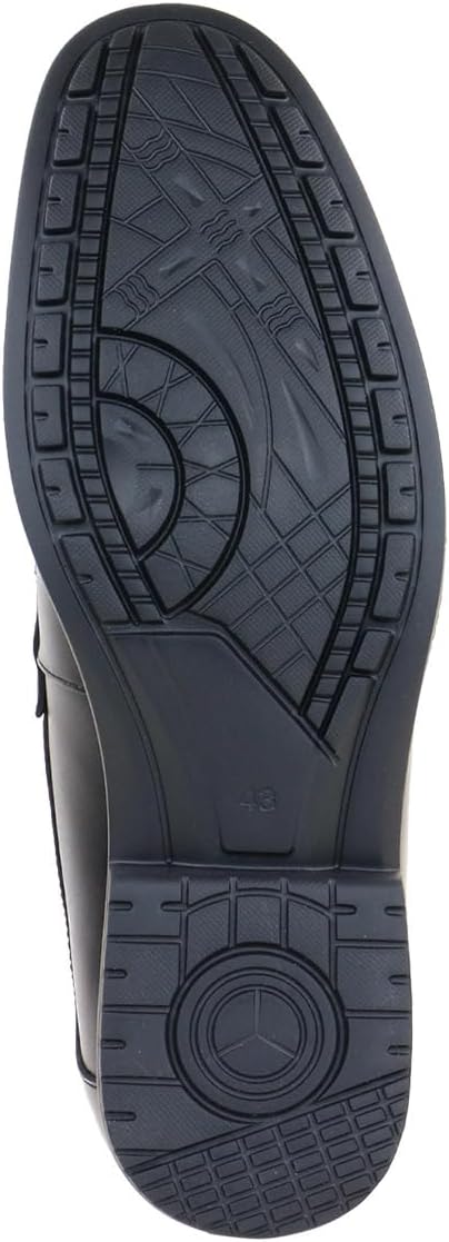 Sole of ZINC 6006 Business Loafers showing non-skid pattern
