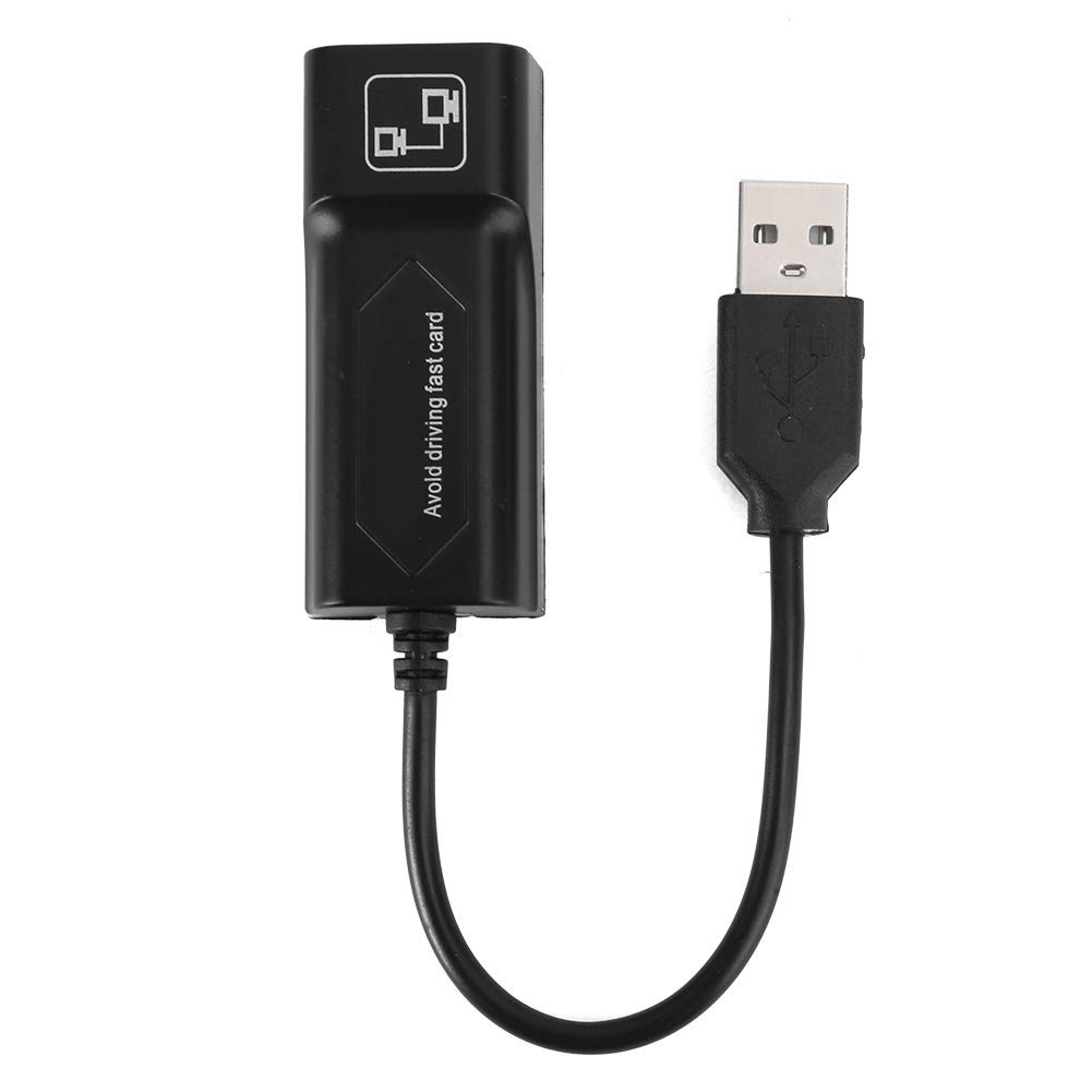 Ethernet Adapter, USB2.0 to RJ45 Fast Laptop Desktop 8152 Chip Computer Accessory 10/100 Mbps