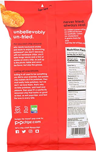 Image of Popchips, Barbeque, 5 OZ (Pack of 2)
