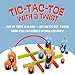 Blue Orange Gobblet Gobblers, Plastic - Tic Tac Toe Strategy Game for Kids, Families and Adults, Educational and Award Winning