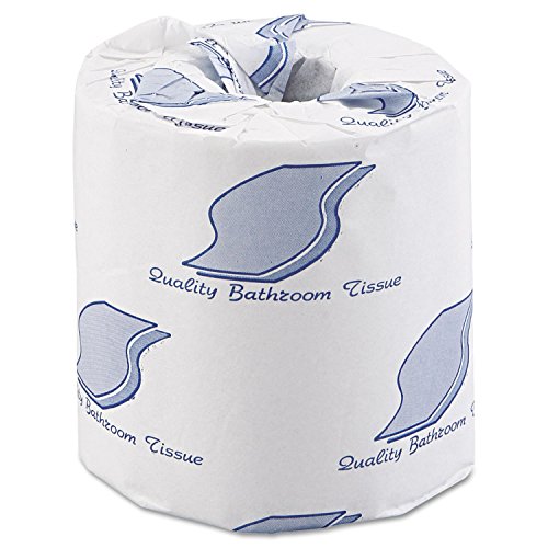 GEN 238 Bath Tissue, Wrapped, 2-Ply, White, 500 Sheets per Roll (Case of 96 Rolls) image 2