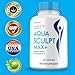 Aqua Max Capsules Advanced Formula, AquaMax+ Pills Supplement High Potency Vitamin 60 Capsules per Bottle (2 Pack)