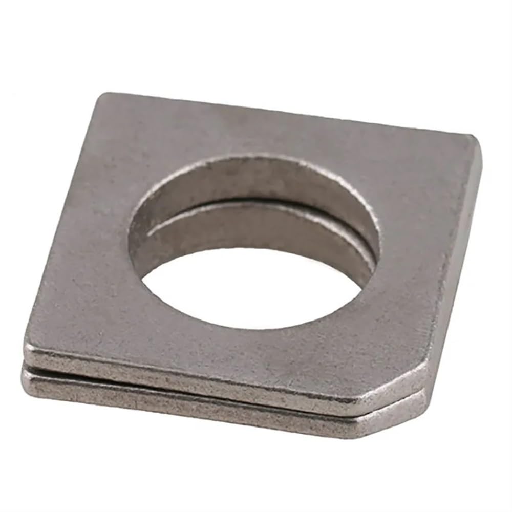 Rondelle smussate quadrate Guarnizione conica in acciaio inossidabile 304 per sezione scanalata M6 8 10 12 14 16 18 20 22 24 27 M30 (Color : 5pcs, Size : M27)