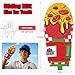 Big Crazy Baseball Sliding Mitt Sliding Mitt for Youth Sliding Glove Universal Left/Right Hand Drippy Drip Accessory Pizza Design