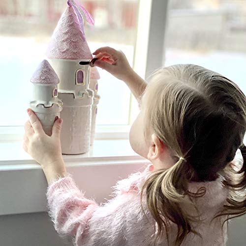 Hapinest Ceramic Princess Castle Piggy Bank For Girls #TOP5