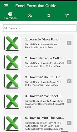 Excel Formulas Guide