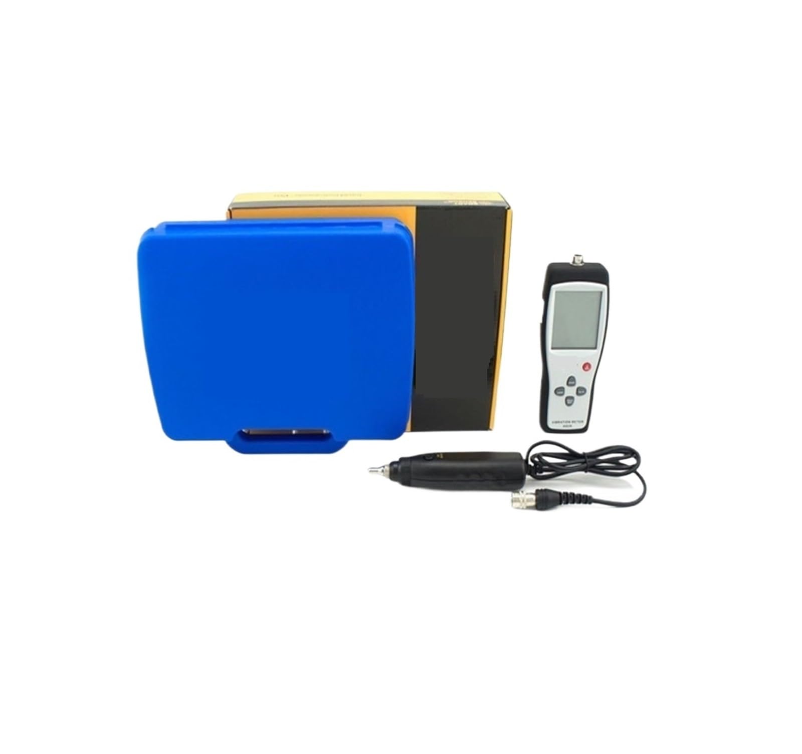 Miernik wibracji, SMART SENSOR AS63B 10HZ~1KHZ 0,1~199,9M/S Precyzyjny miernik drgań Tester miernika Analizator cyfrowy miernik drgań, Miernik testowy miernika wibracji