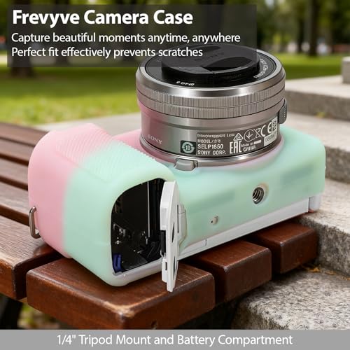 Funda suave de silicona para cámara Sony ZV-E10 miniatura 4