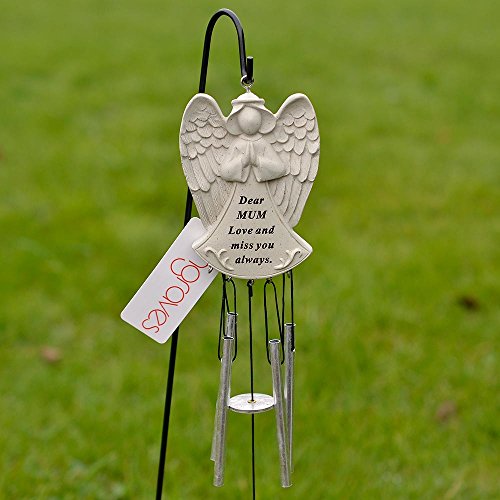 Preisvergleich Produktbild Dear Mum Schutzengel Love & Miss You Graveside Windspiel