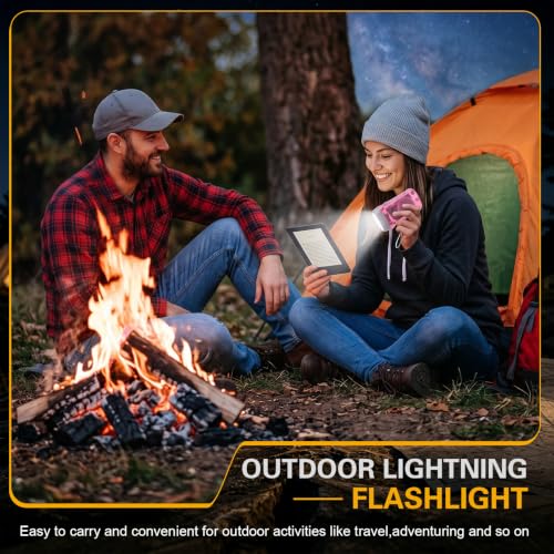 Image of Mudder 24 Pack Hand Crank Flashlight | Light, No Battery Emergency Flashlight, self Powered, Portable Light Dynamo Torch, for Survival Kit Outdoor Hiking Emergency