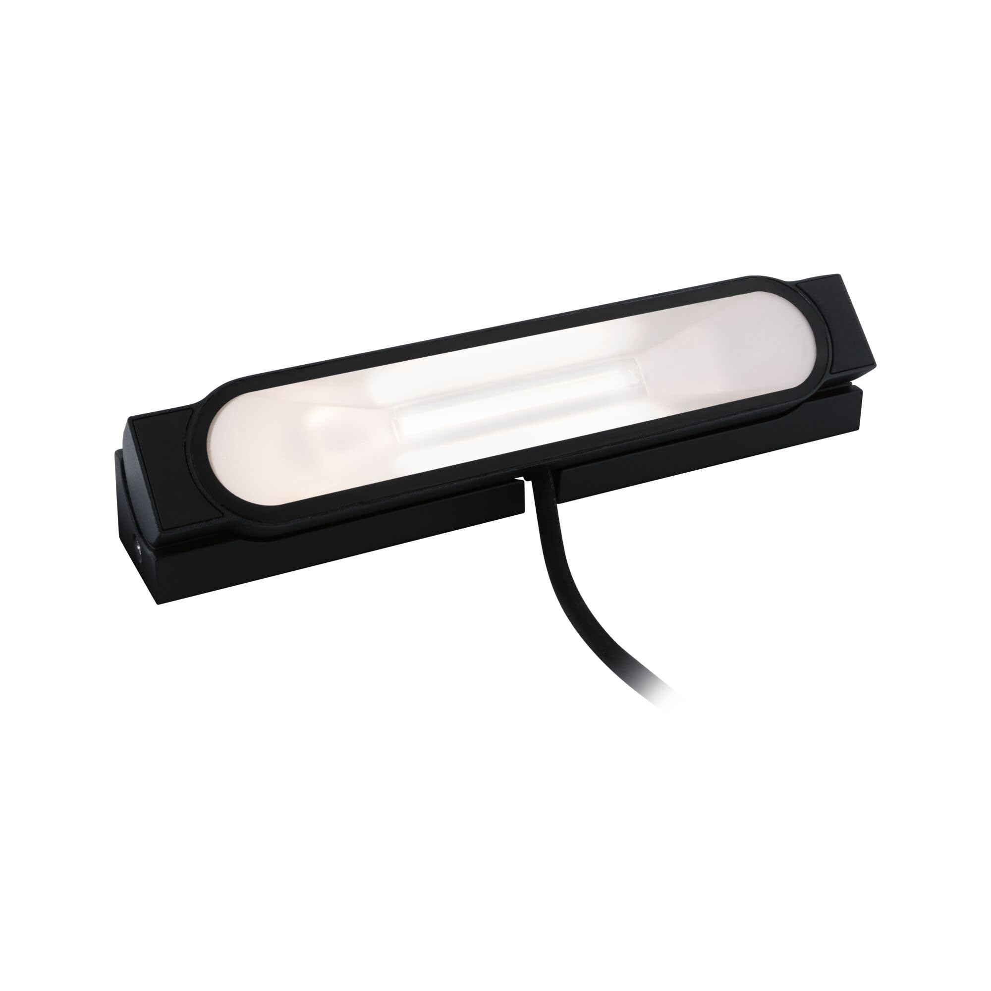 Paulmann 94670 luminaire d'extérieur LED Lèche-mur Tidos IP67 252x49 mm orientable à 70° incl. 1x6 watts gradable Outdoor Anthracite Métal 3000 K