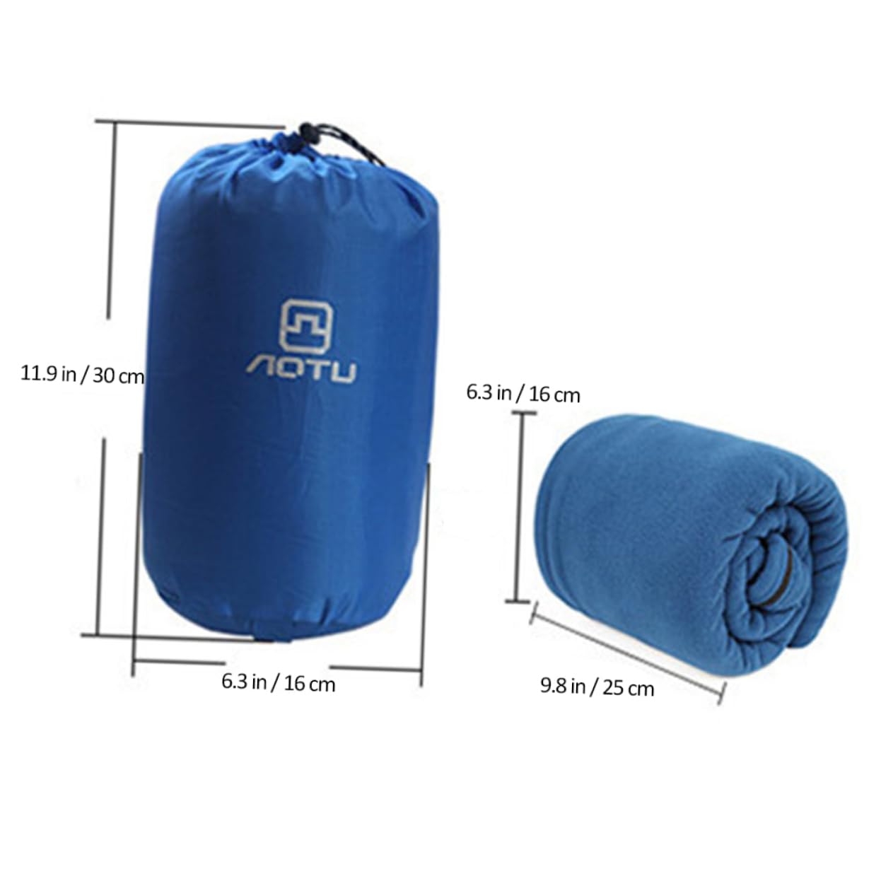 iplusmile Saco de Dormir al Aire Saco de Dormir de Verano Saco de Dormir para Acampar Saco de Dormir Bolsa Funcional al Aire Saco de Dormir de Viaje Blue