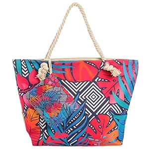 Grote Waterdichte Strandtas, Strandtas Beach Bag voor Dames met Handvatten voor Strand