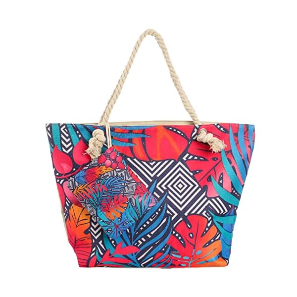 Grote Waterdichte Strandtas, Strandtas Beach Bag voor Dames met Handvatten voor Strand