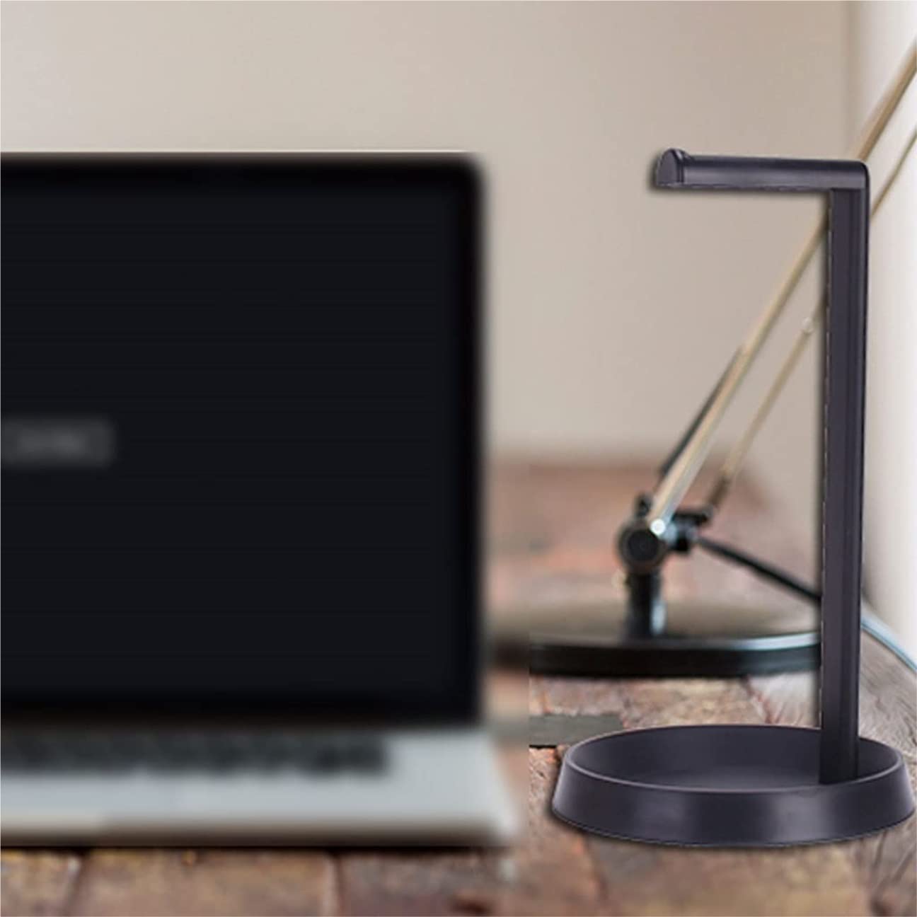 Soporte para Auriculares Soporte De Metal para Auriculares Base De Bandeja De Soporte De Auriculares De Almacenamiento Multifunción Adecuado para Todos Los Auriculares Soporte Cascos(White)