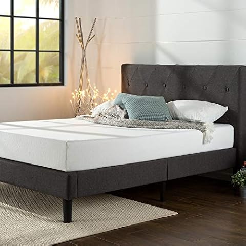 ZINUS Shalini Upholstered Platform Bed Frame Cover