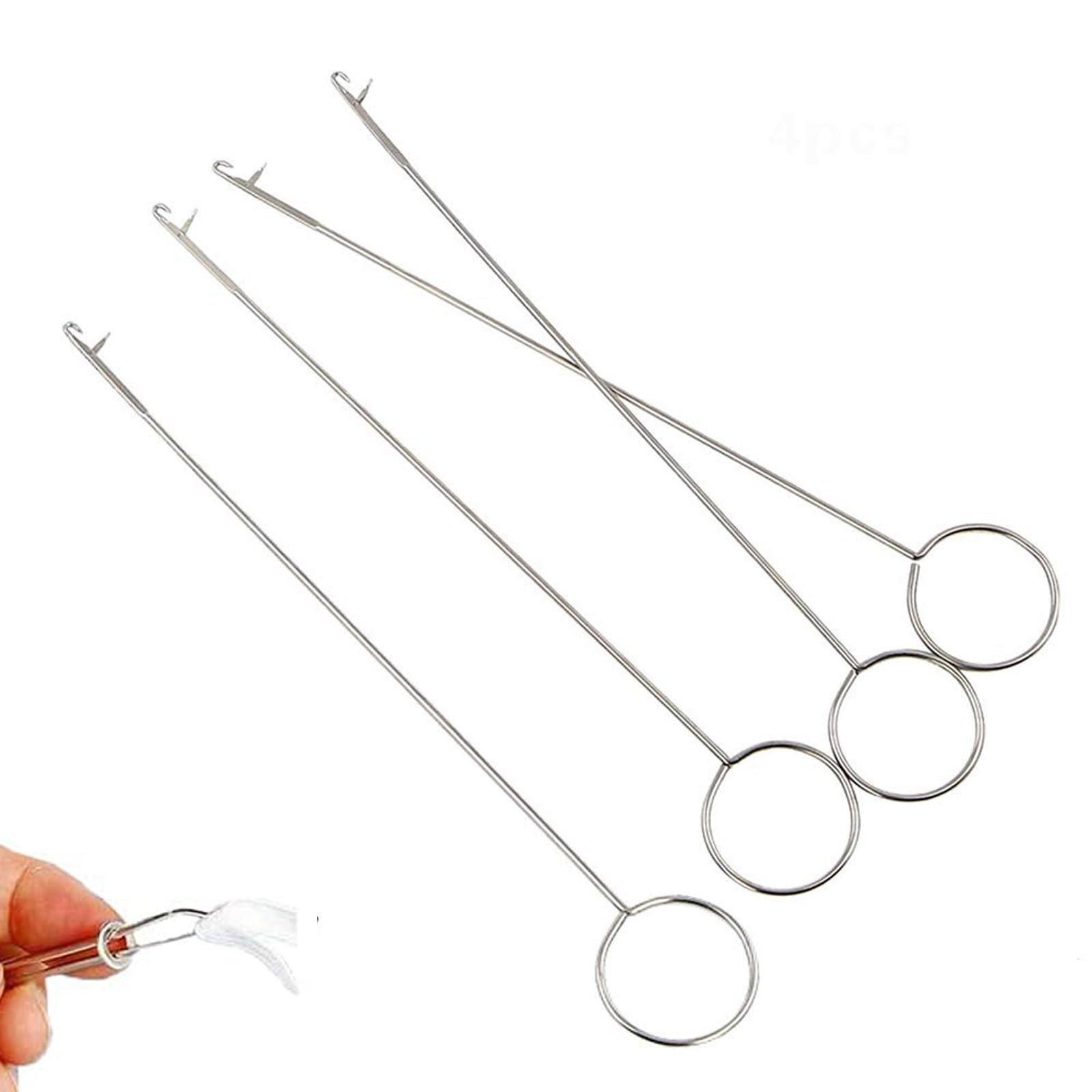 Gancio per tornura ad anello per cucire in acciaio inossidabile Tubi per tessuti per tornura Strisce per cinture Accessori per strumenti per smaltatura fai-da-te fatti a mano  15
