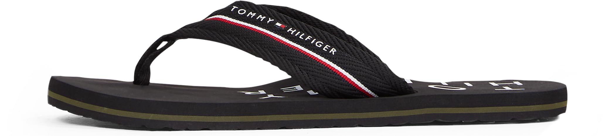 Tommy Hilfiger Chanclas Hombre Web Beach Sandal con logotipo