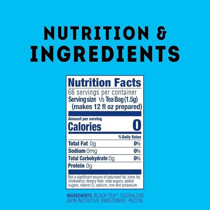 Té Negro en Saquitos 132 Bolsitas Sabor Dulce miniatura 2