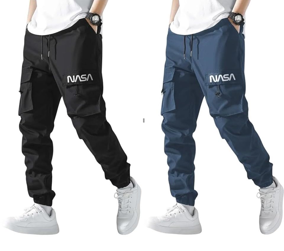 Regular Fit Track Pant for Men | Jogger Pants | Comfortable & Stylish Pack of 2-picture-34
