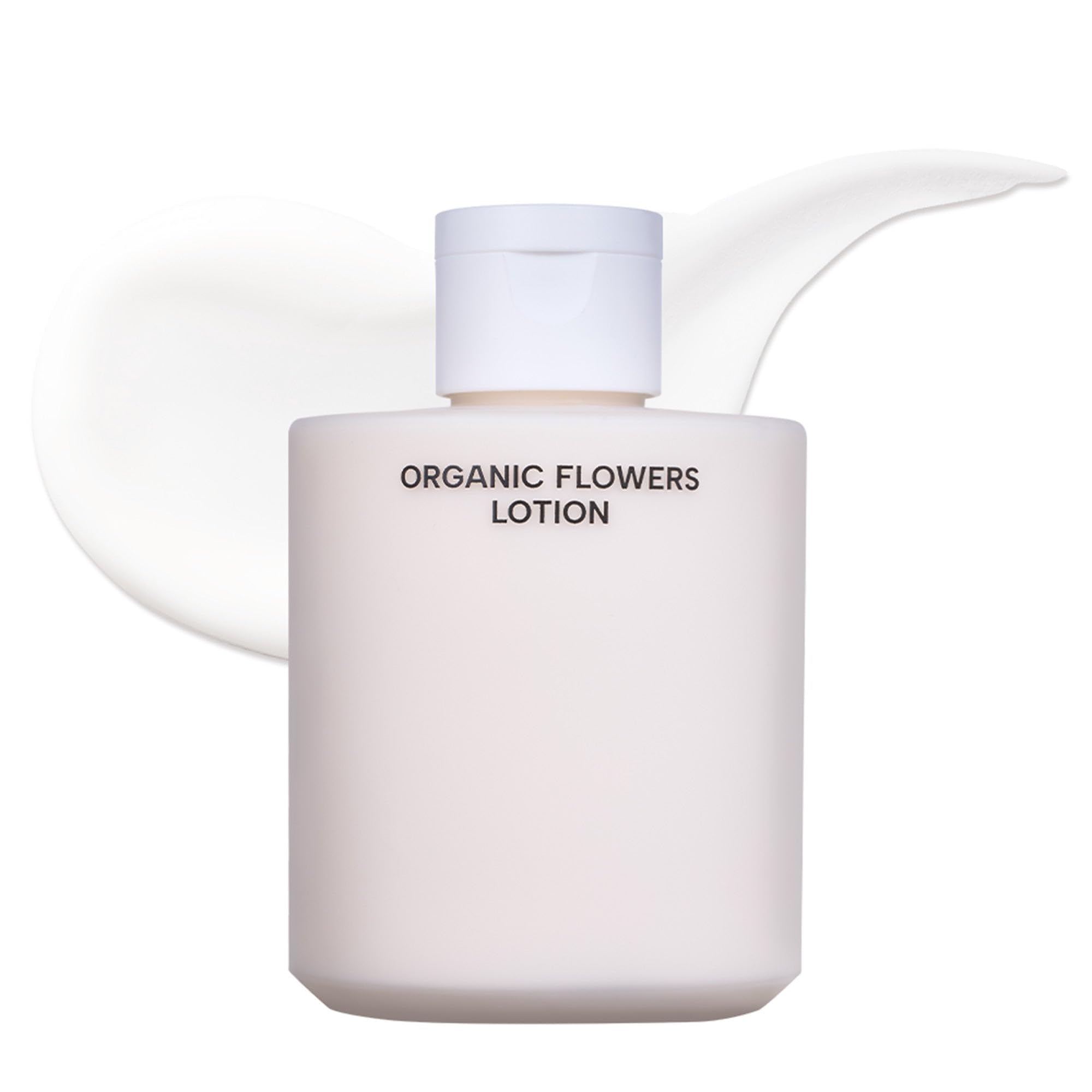 Organic Flowers Double Rich Lotion – 95.2% Organic, Water-Free Formula, Fermented Postbiotics for Deep Hydration & Soothing Moisturising Care (200ml)