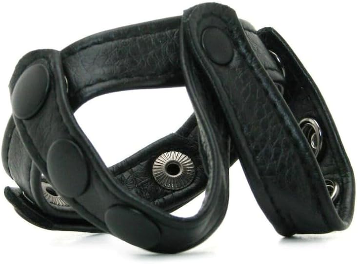 Enhancing Faux Leather Male Restrainer QL73067