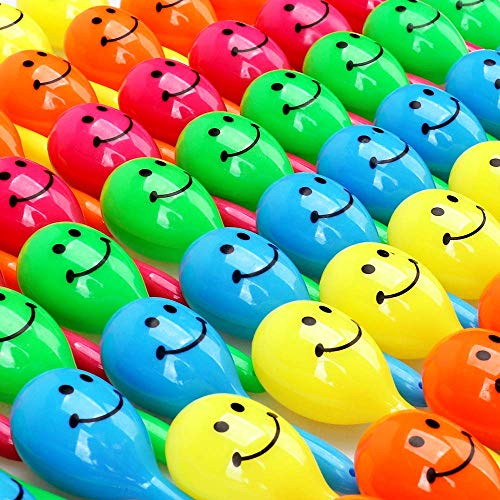 Amy & Benton Mini Maracas Toys 72PCS Noisemakers Party Favors Kids Pinata Filler