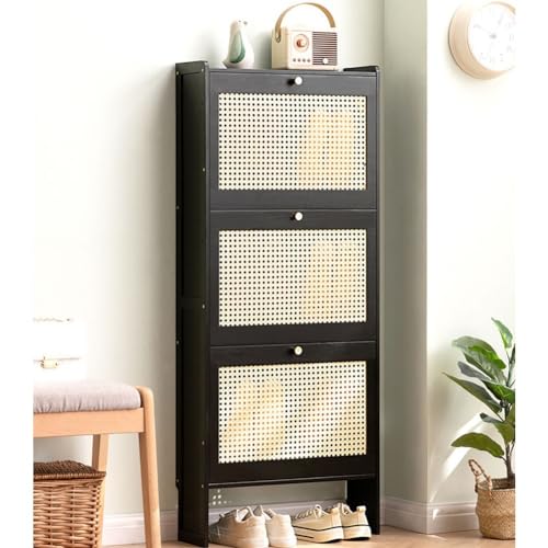 Mueble zapatero compacto para pasillo y dormitorio con cajones 7