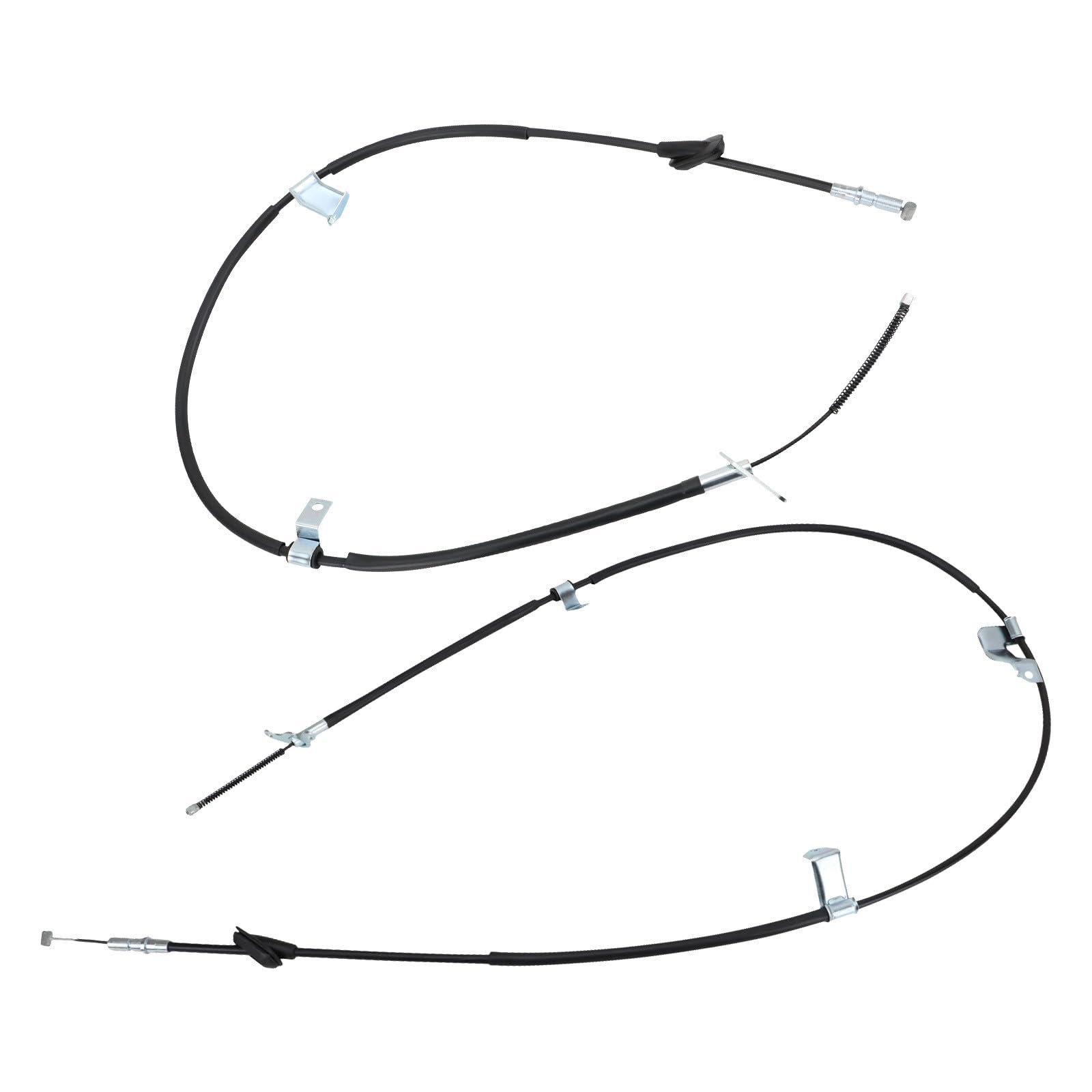 TRQ Rear Parking Brake Cable Compatible with 2002-2004 Honda CR-V