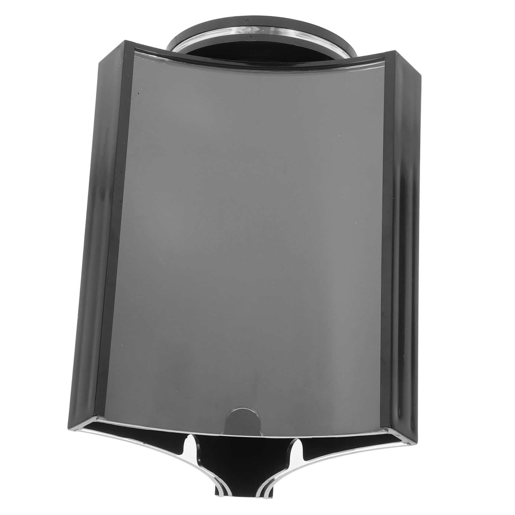 ABOOFAN Soporte de Menú Giratorio de Acrílico Transparente para Mesa Expositor Vertical de Paneles para Restaurantes Bares y Clubes Soporte para Carteles y Menús de Mesa