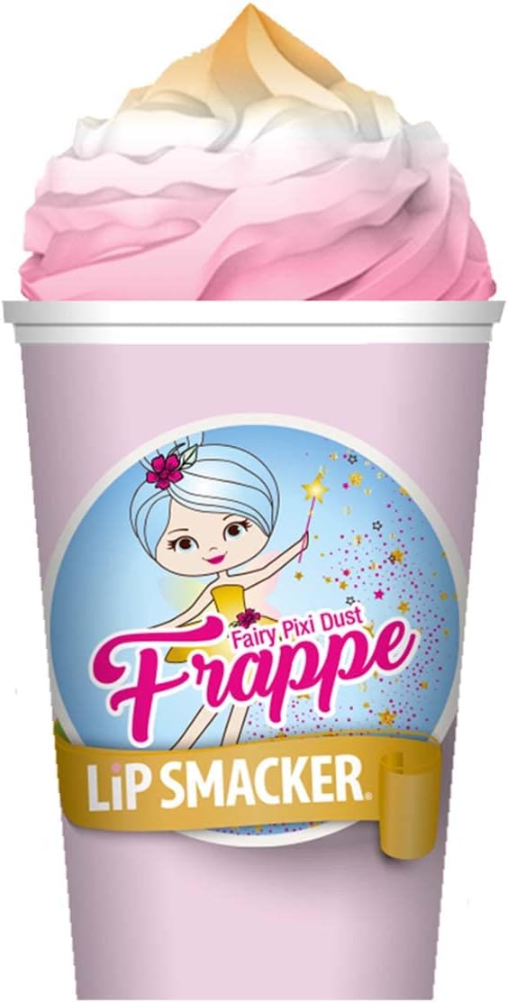 (Fairy) - Lip Smacker Frappe Cup Lip Balm, Fairy, 1 Tube, Prevent Chapped Lips, 8ml