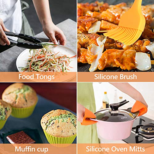 Air Fryer Accessories,TedGem 12PCS Air Fryer Accessories Set for Gowise USA & Phillips & Cozyna Air Fryer,Suit for 5.3qt to 5.8qt