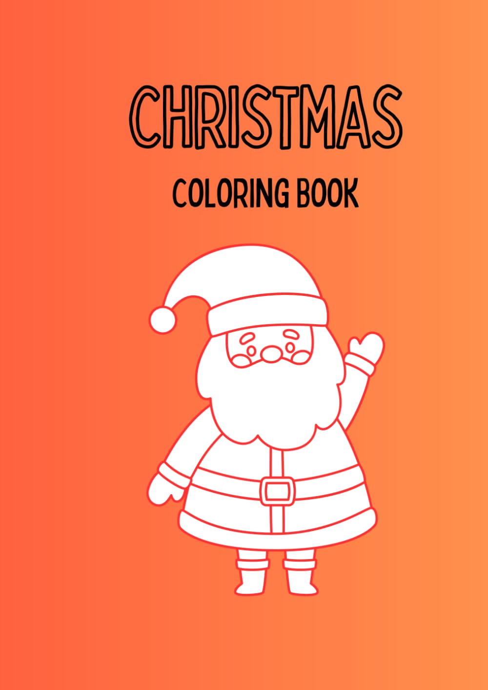 children Christmas coloring book: Christmas Coloring book