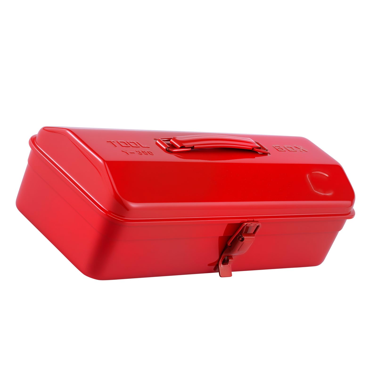 YHAILI Portable Metal Tool Box Multi Compartment Organizers Iron Construction Secure Locking For Garage Workshop Storage