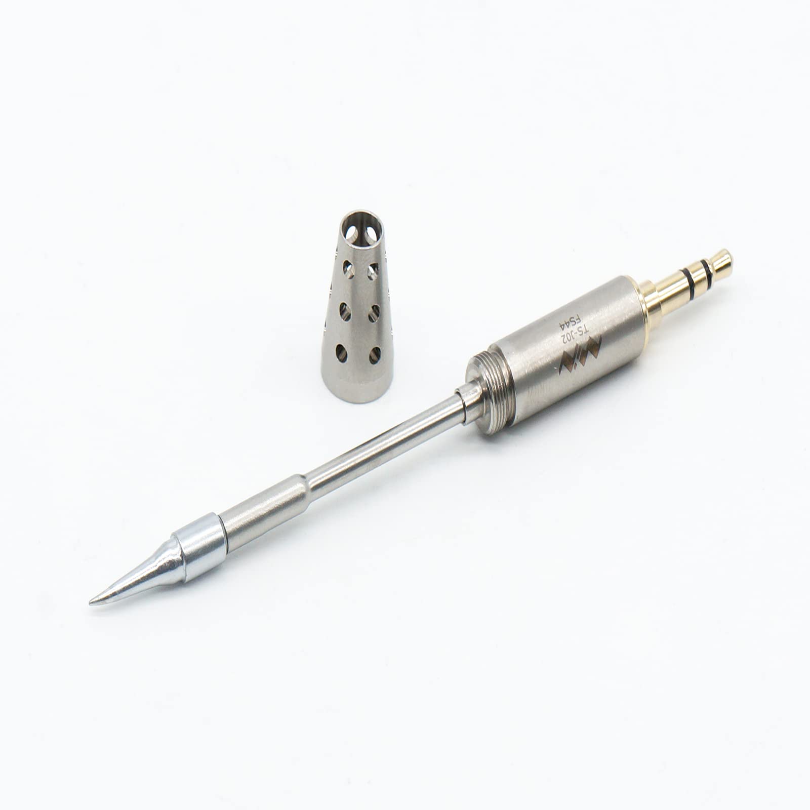 TOOLSAVINGMini Stainless Steel Soldering Iron TS-J02 Tip for Miniware TS80 Portable Soldering Iron Kit Replacement