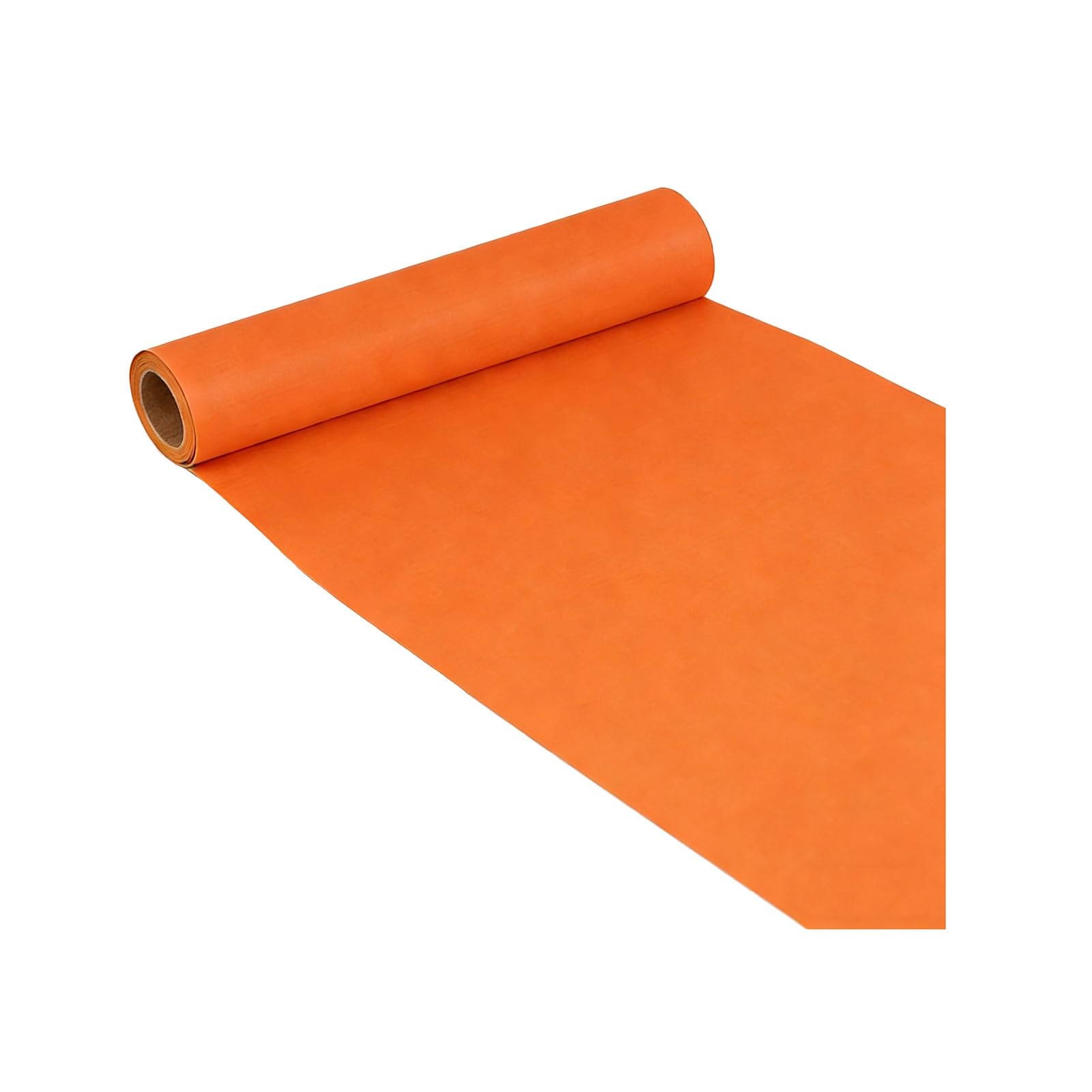 Premium-Einweg-Event-Teppichrolle, Rutschfester Bodenbelag Für Hochzeiten, Gänge, Veranstaltungen Und Gewerbeflächen(Orange,3.3x32.8ft)