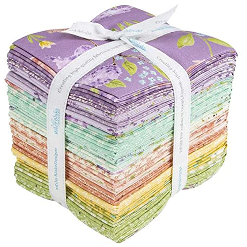 Riley Blake Designs Riley Blake Adel in Spring Fat Quarter Bundles 29pcs, Multi Yard