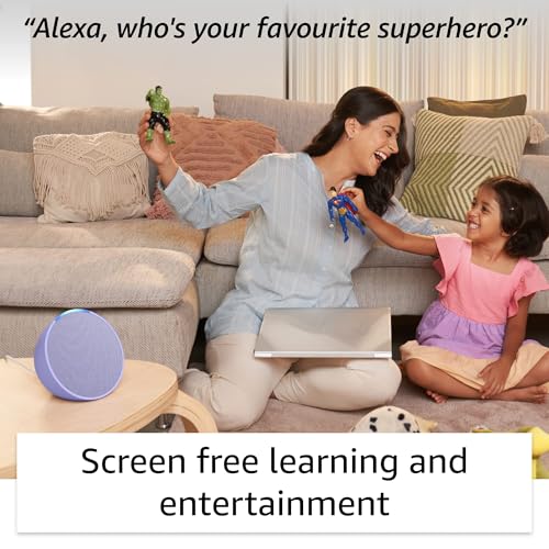 Image of Amazon Echo Pop (White) Smart Home Speaker Combo with Wipro 12W Simple Setup Smart Bulb | with Bluetooth and Alexa