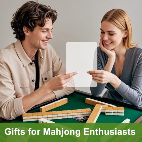 2 piezas mezcladores para fichas de Mahjong PVC durable miniatura 6