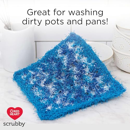 Red Heart Scrubby Yarn, 3 Pack, Almond 3 Count, Pack Of 3 - Image 2