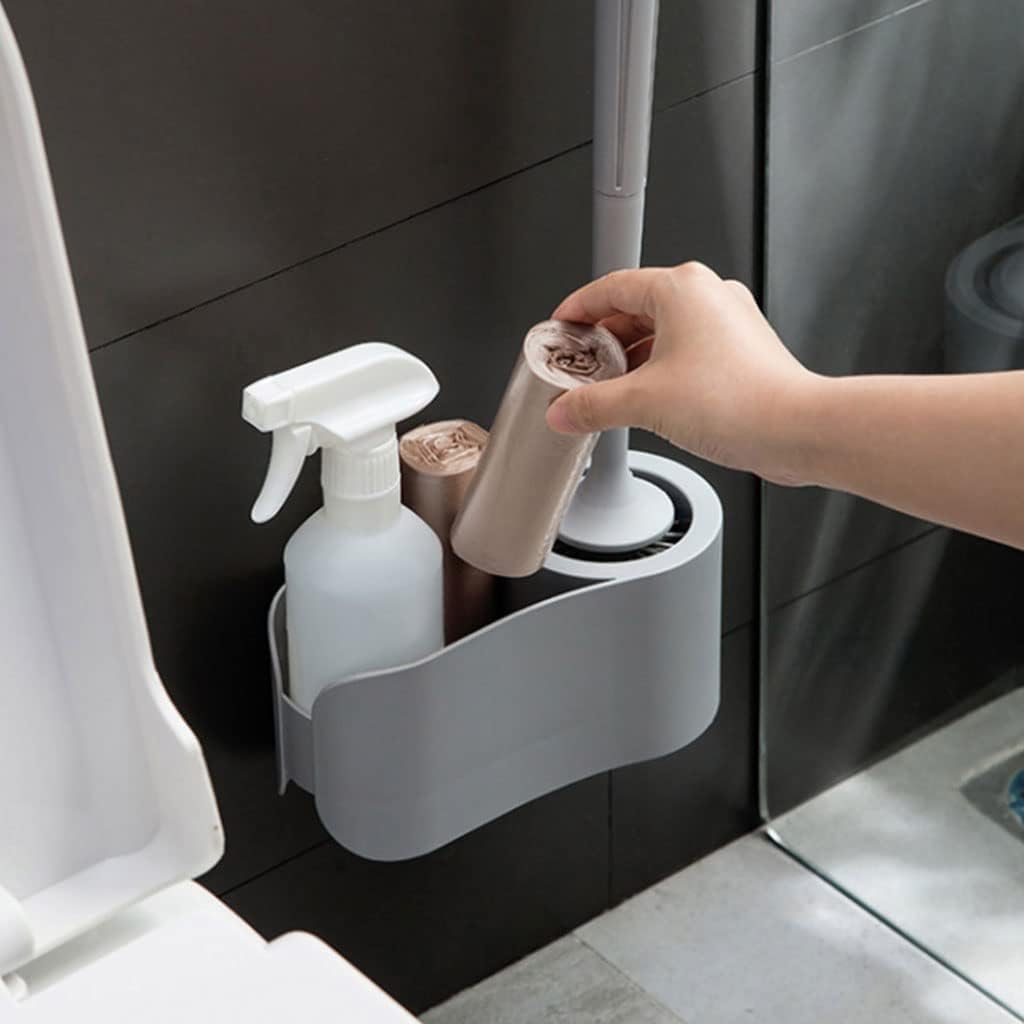 Scopino Per WC Scopino Per WC In Silicone Scopino Per WC Con Supporto Antibatterico Scopino Per Wc Sospeso Bagno E Wc Biancokolez 78133938 - Foto 5